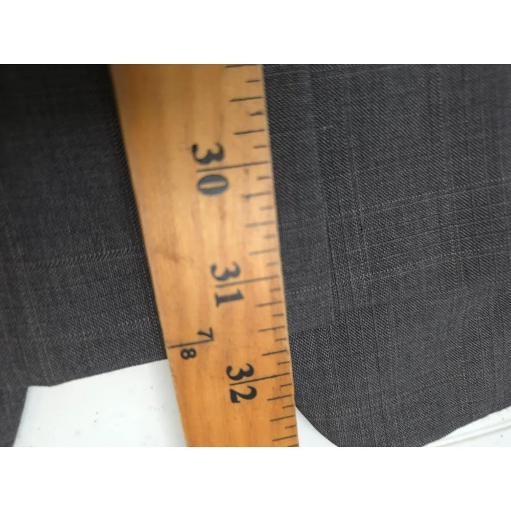 Hickey Freeman Blazer Mens 44 Gray Sports Coat Jacket 2‎ Buttons Single Vent